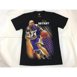 Style Kobe Bryant 24 Black Mamba Lakers Nba 90S Graphic T-Shirt Medium